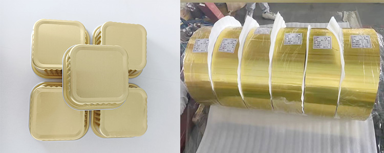 aluminium foil container roll